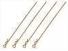 ܥǥեåԥL95mm 4  Body Hook Pin Long L95 mm 4 pcs. gold