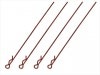 ܥǥեåԥL95mm 4 å Body Hook Pin Long L95 mm 4 pcs. red