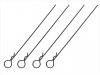 ܥǥեåԥL110mm Ƭ 4 ǻ֥롼 Body Hook Pin Long L110 mm (head large) 4 pcs. Dark Blue