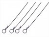 ܥǥեåԥL110mm Ƭ 4 ѡץ Body Hook Pin Long L110 mm (head large) 4 pcs. purple