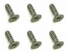 2��6�����󻮥��åԥ󥰥ӥ� 6���� 2��6 Titanium Topping Flat Head screw (6 pcs.)