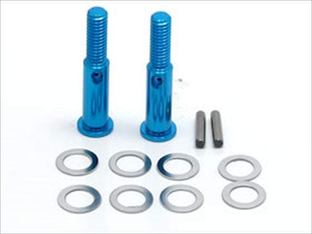 ����ߥե���ȥۥ����륢������ ���ߥ�M-06�� Aluminum front wheel axle (for TAMIYA M-06)