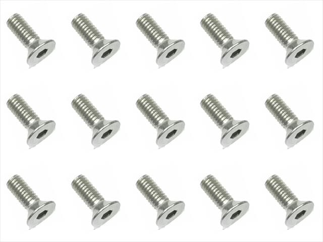 38 ƥ쥹إåӥ 15 38 Stainless steel hex Flat Head Screw (15 pcs.)