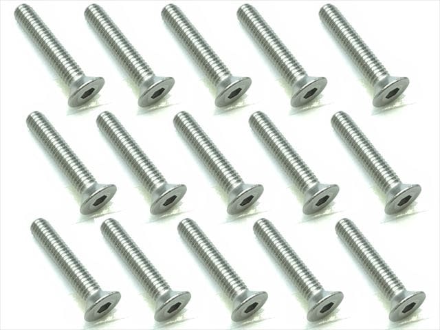 316 ƥ쥹إåӥ 15 316 Stainless steel hex Flat Head Screw (15 pcs.)