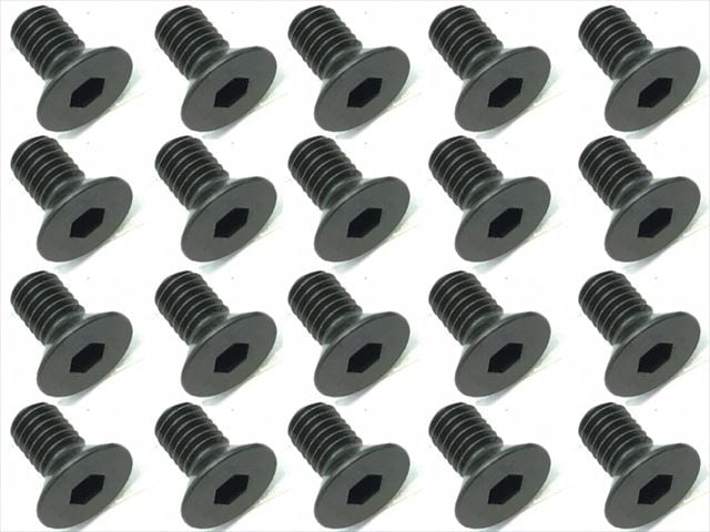 3x6 ��������إå������ӥ� 20���� 3x6 Steel hex Flat Head Screw (20 pcs.)
