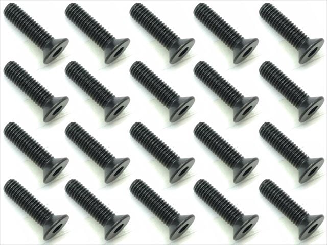 3x12 ��������إå������ӥ� 20���� 3x12 Steel hex Flat Head Screw (20 pcs.)