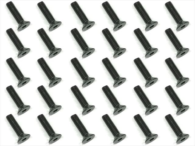 3x12 إåȥ󥰥ӥ(30)ƬJIS 3x12 Steel Steel hex Strong Flat Head Screw (30 pcs.) plate head JIS specification