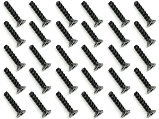 3x15 ��������إå��������ȥ��󥰥ӥ�(30����)��ƬJIS���� 3x15 Steel Steel hex Strong Flat Head Screw (30 pcs.) plate head JIS specification