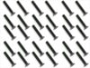 3x18 ��������إå��������ȥ󥰥ӥ�(30����)��ƬJIS���� Steel hex Strong Flat Head Screw 3x18 (30 pcs.)