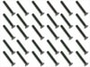 3x20 ��������إå��������ȥ��󥰥ӥ�(30����)��ƬJIS���� 3x20 Steel Steel hex Strong Flat Head Screw (30 pcs.) plate head JIS specification