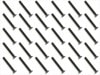 3x25 ��������إå��������ȥ��󥰥ӥ�(30����)��ƬJIS���� 3x25 Steel Steel hex Strong Flat Head Screw (30 pcs.) plate head JIS specification