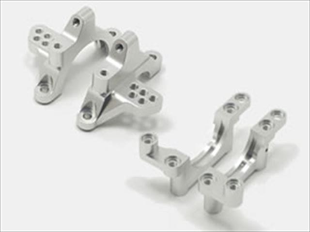 ߥåѡХ륯å ߥTA05-VDF,Ver. С Aluminum upper & Lower bulkhead set (TAMIYA TA05-VDF & Ver ) silver