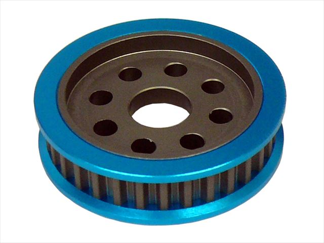 ����ߥꥢ�ס��꡼33T �֥롼 ���ߥ�TA05&�ɥꥳ��SP�� Aluminum rear pulley 33T (blue) For TAMIYA TA05& Drift Conversion SP