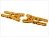 ߥեȥ硼ȥХ ߥTB-03,TA05-VDF  Aluminum Front Short Reversible Suspension Arm (for TAMIYA TB-03 & TA05-VDF) gold