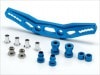 ����ߥ���ѡ����ơ� ���ߥ�TT-01�� ���嶦�� Aluminum damper stay (for TAMIYA TT-01). It shares before & behind