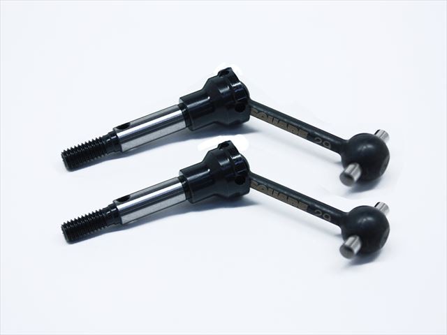スクエア 広角ユニバーサル用アクスルシャフト (タミヤTT-01用) 標準ネジ切タイプ TGE-500A-2 g6bh9ry 広角ユニバーサル用アクスルシャフト タミヤTT-01用 標準ネジ切