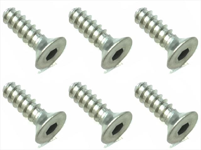310 إååԥ󥰥ӥ 6 310 Titanium hex Flat tapping screw (6 pcs.)