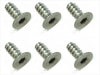 4X10 إååԥ󥰥ӥ 6 4X10 Titanium hex Flat tapping screw (6 pcs.)