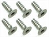 4X12 إååԥ󥰥ӥ 6 4X12 Titanium hex Flat tapping screw (6 pcs.)