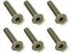 إåӥ 6 316 Titanium hex Flat Head Screw 316 (6 pcs.)