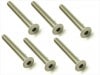 ������إå������ӥ� 6���� 3��25 Titanium hex Flat Head Screw 3��25 (6 pcs.)