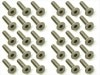 إåӥ 30 3X12 Titanium hex Flat Head Screw 3X12 (30 pcs.)