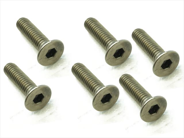 4x15�إå������ӥ� 6���� 4x15 Hex Flat Head Screw (6 pcs.)