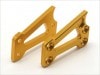 ߥեȥСƥե졼 ߥTA05-VDF  Aluminum Front vertical frame (for TAMIYA TA05-VDF) gold