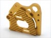 ⡼ޥȰμХ륯إå ߥTA05-VDF  Expression bulk head (for TAMIYA TA05-VDF) integral motor mount gold