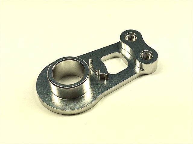 ����ߥ����ܥۡ���(�ϥ��ȥ륯�����ܥ����С���)WR-02G ����С� Aluminum servo horn WR-02G (for high torque servo saver) silver