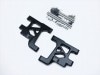 ����ߥ���ѥ��������� ���ߥ� �磻��ɥ����꡼2�� �֥�å� Suspension arm (for TAMIYA Wild Willy 2) black Aluminum rear