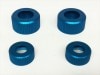 ѡå (ߥ) ֥롼 岼2 Damper cylinder cap (Tamiya general purpose) Blue 2pcs. above and below