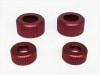 ѡå (ߥ) å 岼2 Damper cylinder cap (Tamiya general purpose) Red 2pcs. above and below