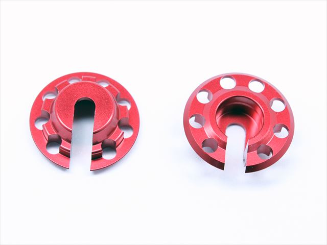���硼�ȥ���ѡ���2mm�������ơ��ʡ�(���ߥ�����) ��å� Down retainer (TAMIYA general purpose)2mm red for short damper