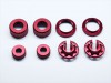 TRFѡѥߥѡĥå(å) ߥ Aluminum part set (red) TAMIYA general purpose for TRF damper