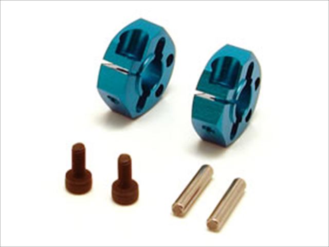 アルミ六角ホイールハブ(5mm幅)タミヤ汎用 2個入 Aluminum hexagonal