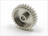 HV700Ķ�ż�����ߥԥ˥��󥮥�26�� 0.6�� HV700 super-hard Aluminum pinion gear 26T(0.6M)