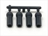 ȥ󥰥åɥ ӥ ߥԥܡ 쥤 Strong rod end S size (for TAMIYA Pillow ball) dark gray