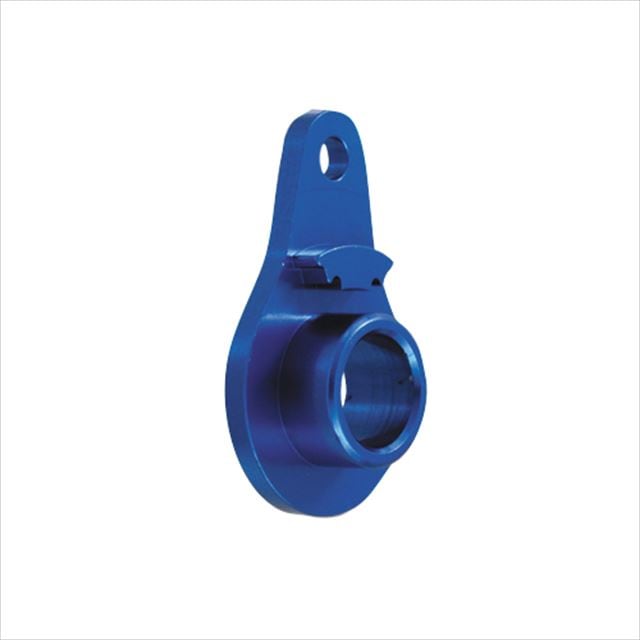 ����ߥ����ܥ����С� ���ߥ�ϥ��ȥ륯�����ܥ����С��� �襳��֥롼1�ķ� Aluminum servo saver (for TAMIYA High Torque Servo Saver) one YOKOMO Blue hole
