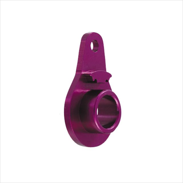 ����ߥ����ܥ����С� ���ߥ�ϥ��ȥ륯�����ܥ����С��� �ѡ��ץ�1�ķ� Aluminum servo saver (for TAMIYA High Torque Servo Saver) one purple hole