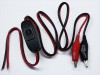 �Ÿ������å�������(��˸�����å���) Power supply switch code (with Crocodile clip)