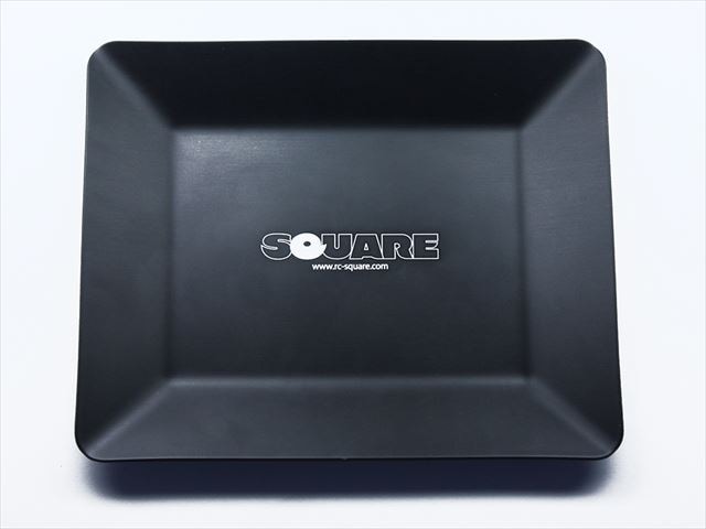 ����ߥѡ��ĥȥ쥤 �֥�å� Aluminum parts tray (black)