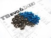 ���ߥ� TB EVO6 MS ������&����ߥإå��� ������塼���å� TAMIYA TB EVO6 MS Titanium & Aluminum hex screw set