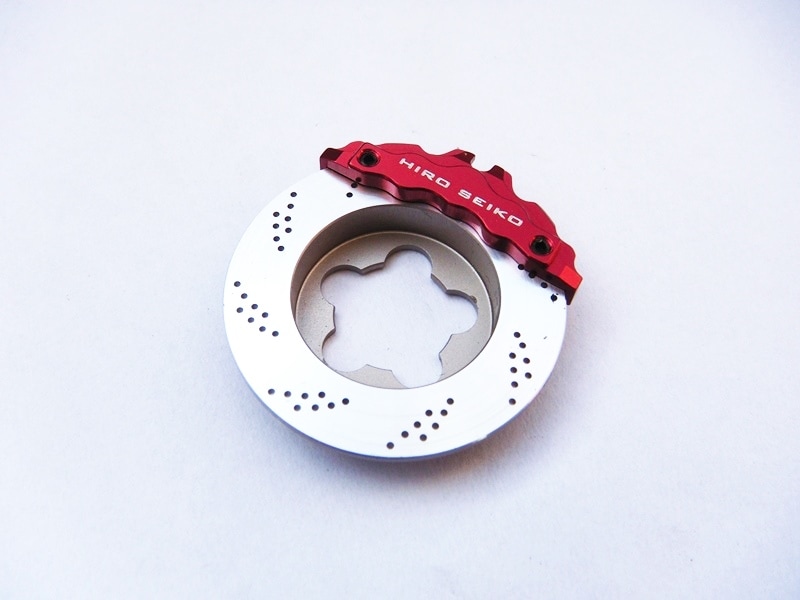 アルミブレーキディスク EVO-Ⅱ (レッド) Aluminum brake disk