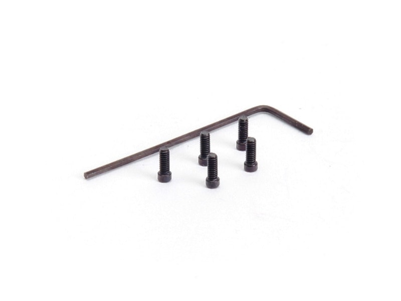 M2��5 Cap ������塼���å� (�֥�å�) 5pcs M2��5 Cap screw set (black) 5pcs