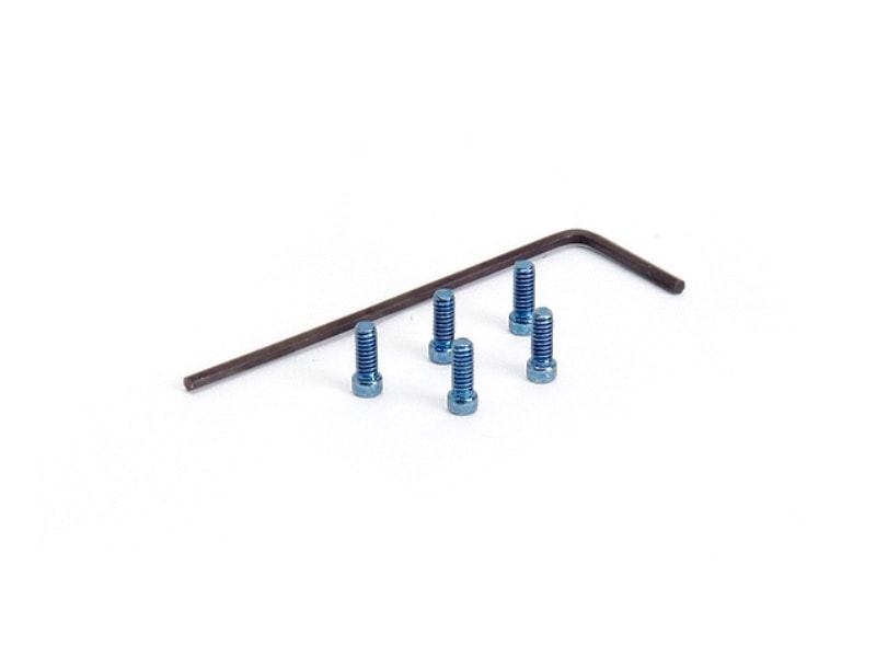 M2��5 Cap ������塼���å� (�֥롼) 5pcs M2��5 Cap screw set (blue) 5pcs