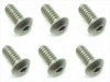 4-40 1/4����� ������إå����ܥ���ӥ� 6���� 4-40 1/4 Inch Titanium hex Pan Head Screw (6 pcs.)
