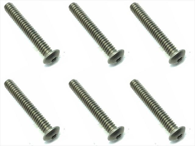 4-40 3/4����� ������إå����ܥ���ӥ� 6���� 4-40 3/4 Inch Titanium hex Pan Head Screw (6 pcs.)