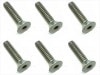 4-40 1/2 إåӥ 6 4-40 1/2 Inch Titanium hex Flat Head Screw (6 pcs.)