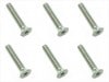 4-40 5/8ӥ 6 4-40 5/8 Inch Titanium hex Flat Head Screw (6 pcs.)